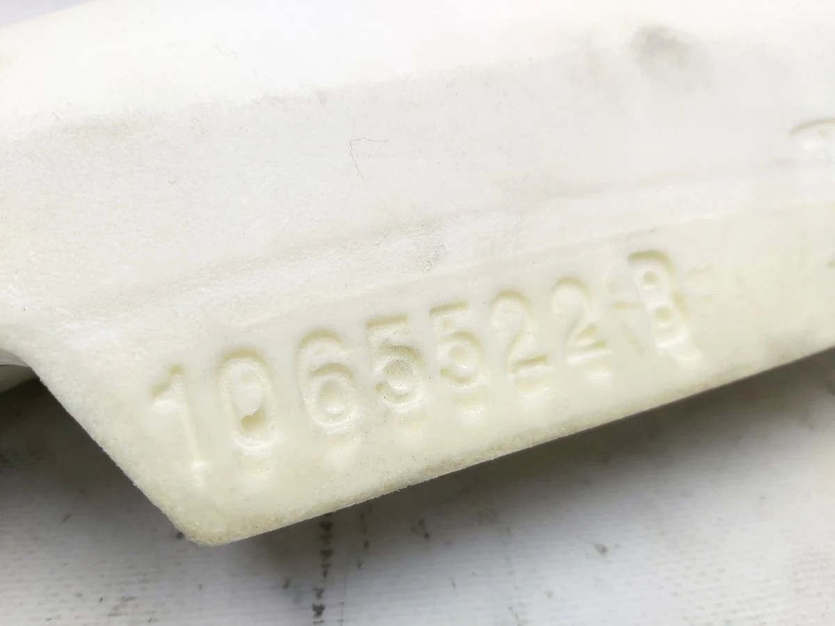 1 2nd row seat LH side support foam padding under airbag Tesla Model X 1076072