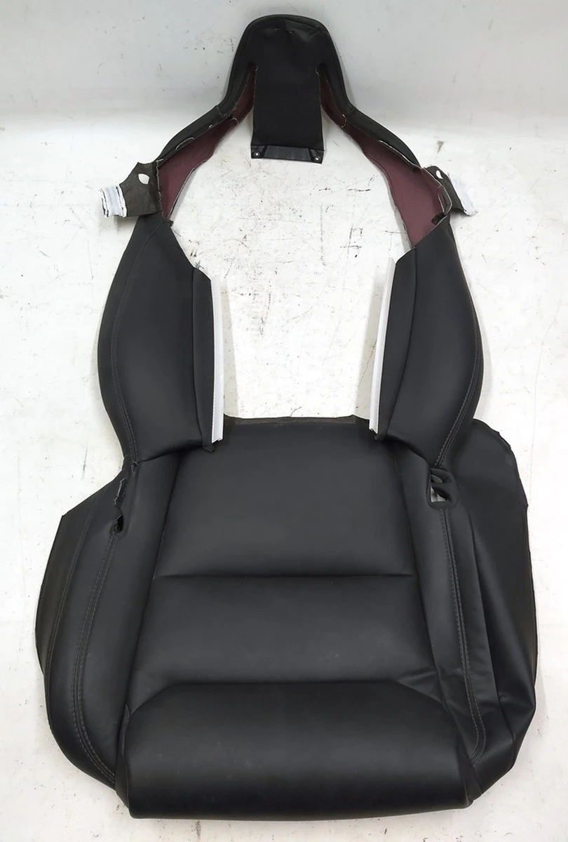 8 Seat trim, single right 2nd row seat PUR BLK PREM Tesla model X 1065649-06-C