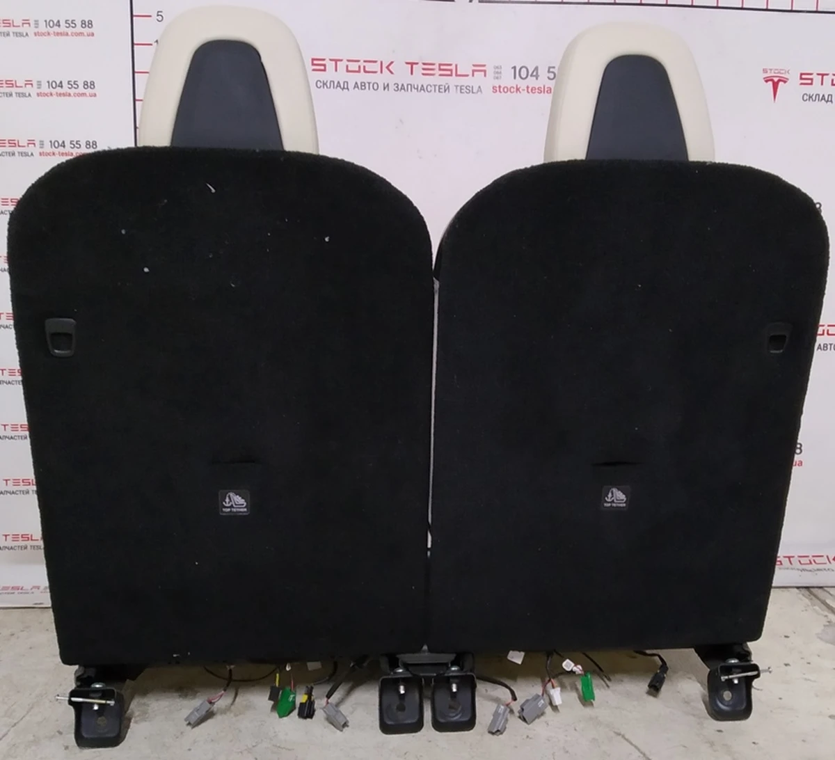 1 Сиденья 3-й ряд в сборе PUR CRM без датчика присутствия Tesla model X 3123808-03-A
