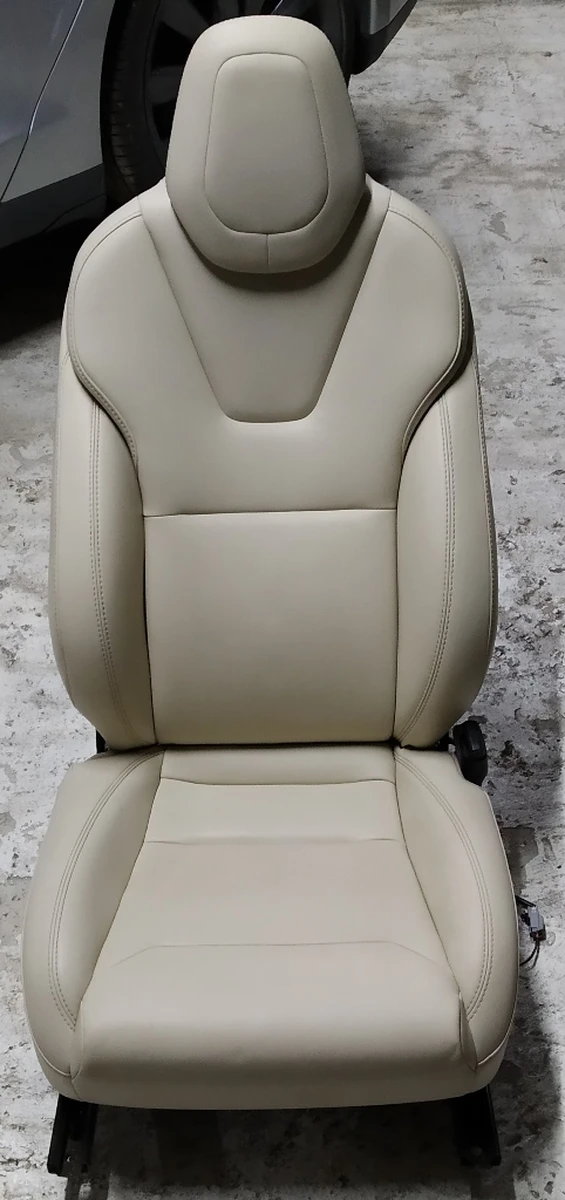 2 Passenger seat assembly PUR CRM (without decorative overlays) Tesla model X 9876524-03-A