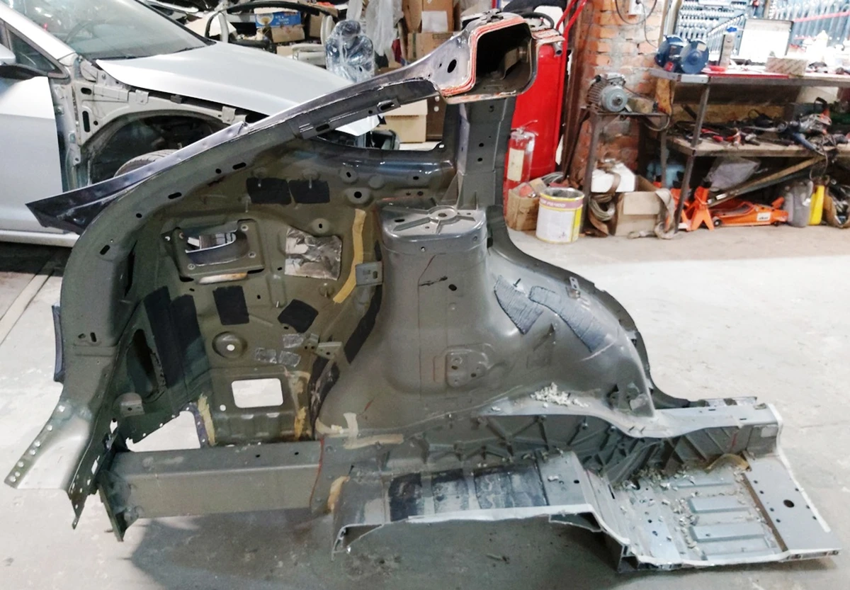 1 SY, REAR QUARTER COMPLETE, LH, PMNG Tesla model X 1069463-S0-B