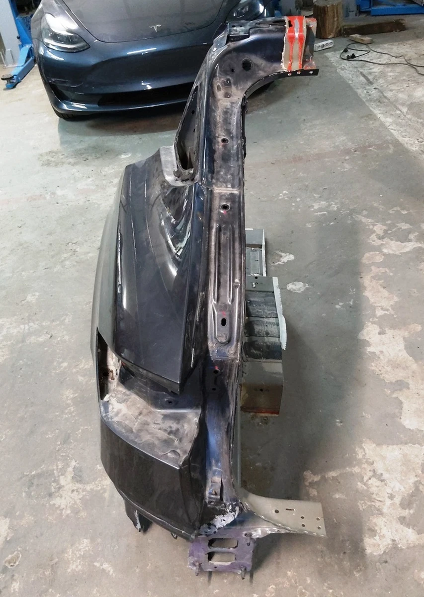 1 SY, REAR QUARTER COMPLETE, LH, PMNG Tesla model X 1069463-S0-B