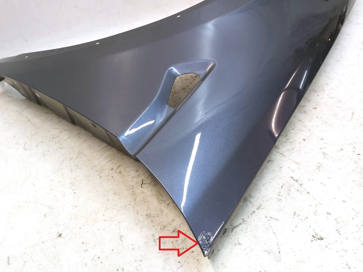 1 ASSY - FRONT FENDER LH - PMNG with damage Tesla Model X, Model X Mar 2021, Model X June 2025 1069532-12-A