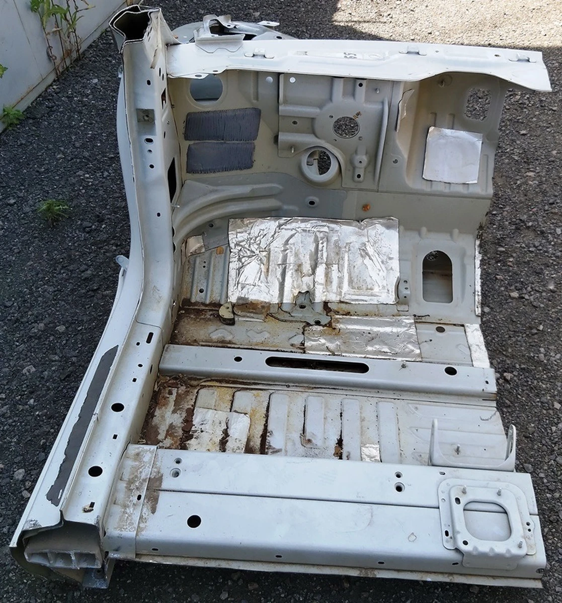 2 Четверть передняя правая стойка A (передняя) с лонжероном в сборе PPSW Tesla model 3 1073680-S0-A