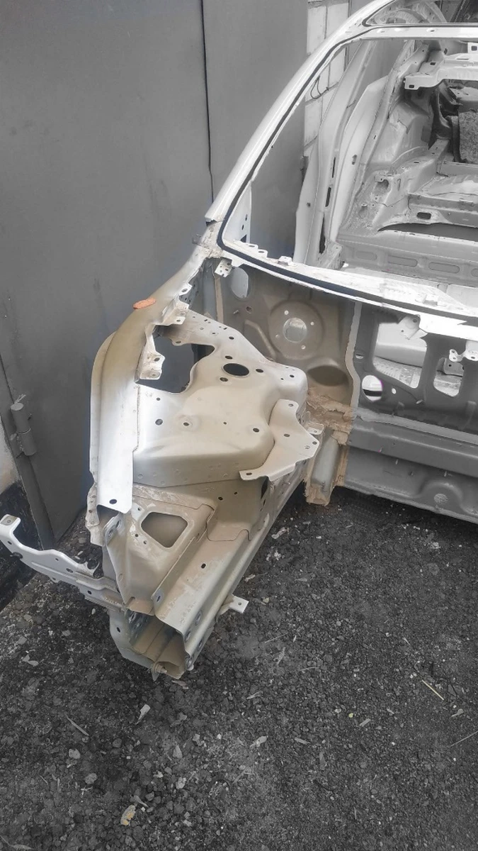 2 Чверть передня ліва стійка A (передня) з лонжероном у зборі PPSW Tesla model 3 1073679-S0-A