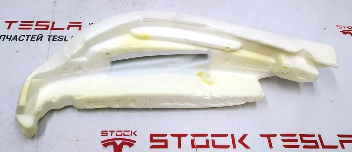 2 Пенный наполнитель боковой поддержки пассажирского сиденья левый Tesla model S REST, model X  9876524