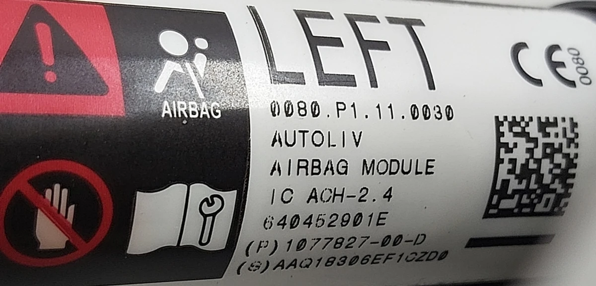 1 M3 - CURTAIN A/B, LH Tesla model 3 1077827-00-E