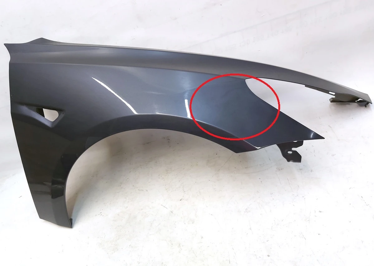 2 Крыло переднее правое MIDNIGHT SILVER METALLIC-PMNG Tesla model 3 1081400-12-D