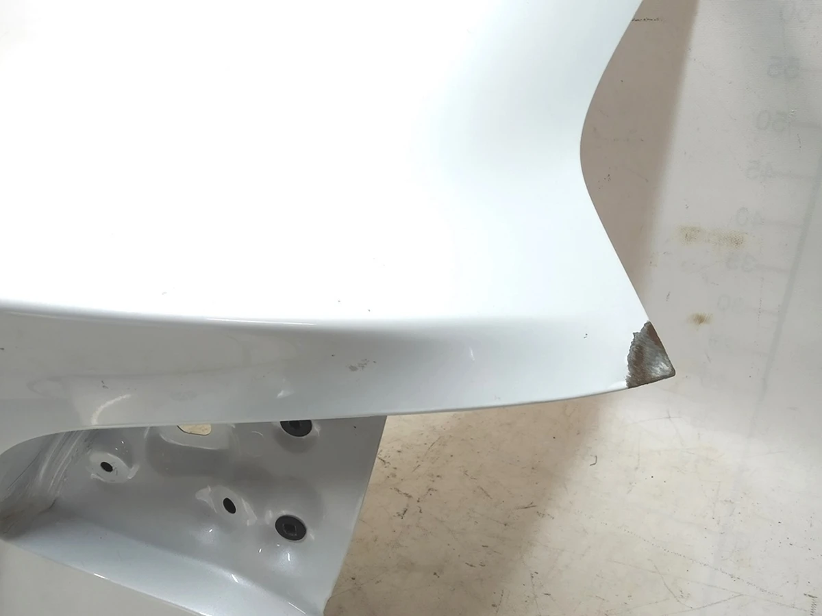 11 TRUNK ASSY, MODEL 3, PEARL WHITE MULTI-COAT-PPSW (damaged) Tesla Model 3 REST 1081460-11-A