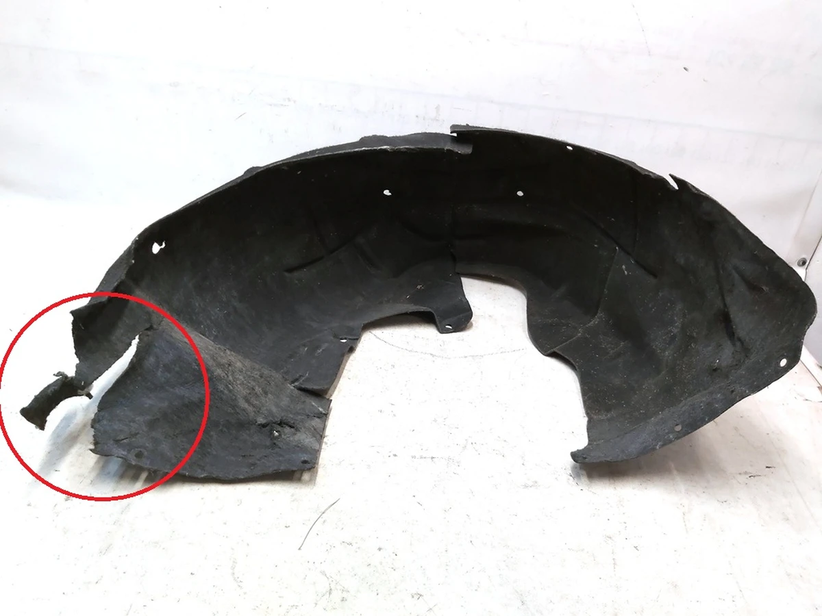 3 Підкрилок задній лівий з пошкодженням Tesla model 3 1081583-00-D