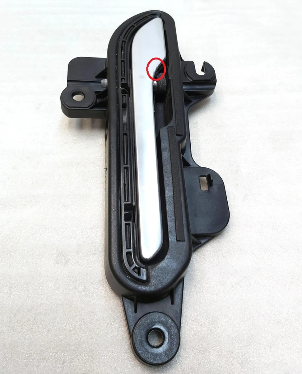 2 Механізм ручки зовнішньої передньої задньої правої REV1 з пошкодженням хромового покриття Tesla model 3 1081832-00-J