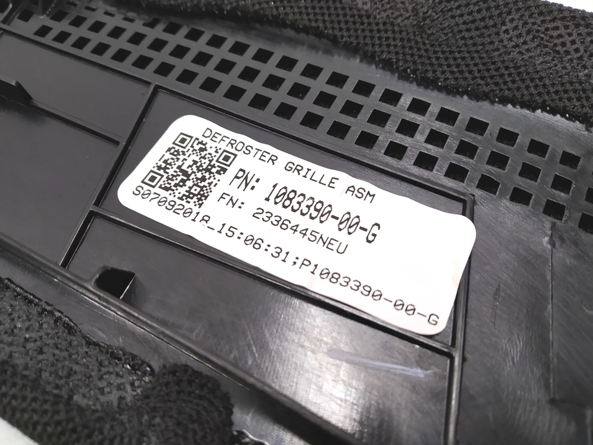 M3, IP, SPEAKER GRILLE, ASY, BASE