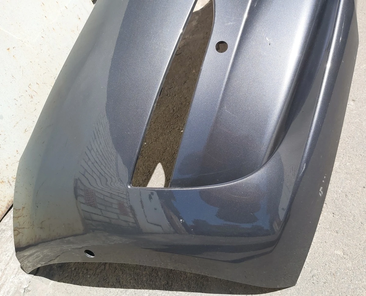 1 Бампер передній MIDNIGHT SILVER METALLIC-PMNG в зборі з кронш. креп. парктроников, противотум. фар і підкрилки (з пошкодженим.) Tesla model 3 1084168-S4-E