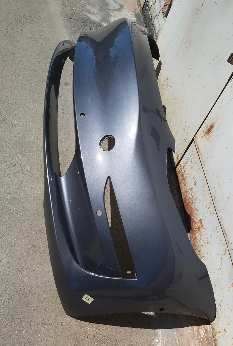 1 Бампер передній MIDNIGHT SILVER METALLIC-PMNG в зборі з кронш. креп. парктроников, противотум. фар і підкрилки (з пошкодженим.) Tesla model 3 1084168-S4-E