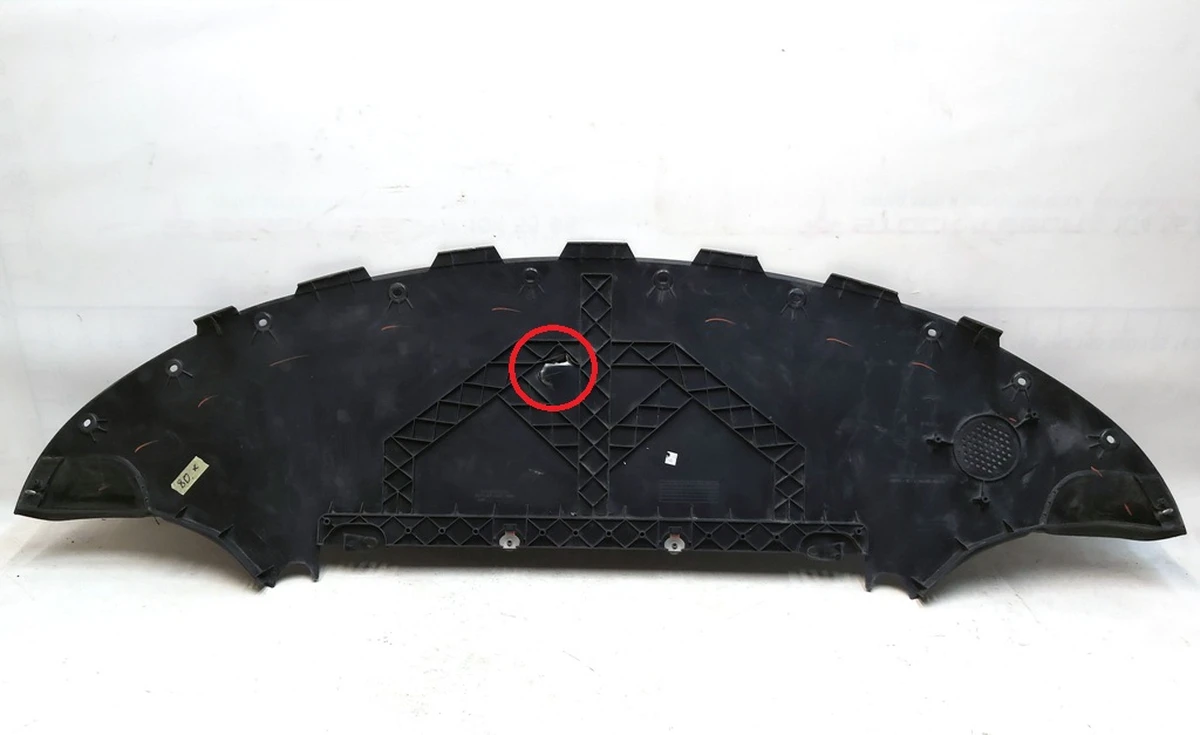 1 Накладка бампера переднього нижня (губа) Tesla model 3 1084174-00-D