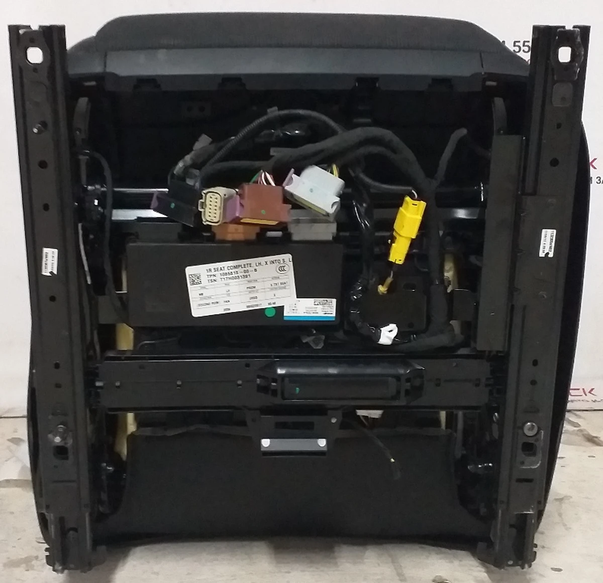 1 Сиденье водительское в сборе (с памятью положения) X TXT SEAT (GEN 3) Tesla model S REST 1105947-02-B