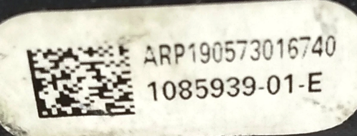 3 M3 - 2R BUCKLE, LH, BLK {M3} 1085939-01-E