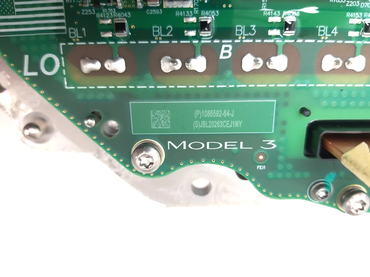 1 Инвертор мотора переднего 1120960 MOSFET (PCBA 1708289) Tesla Model 3, Model Y 1079924-12-A