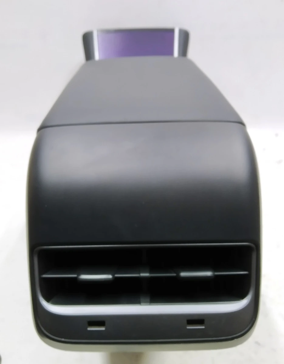 Центральная консоль подлокотник Black подстаканник Chameleon PREMIUM без блока взаимод. с ключом, проводки Tesla model 3, model Y 1087900-00-E