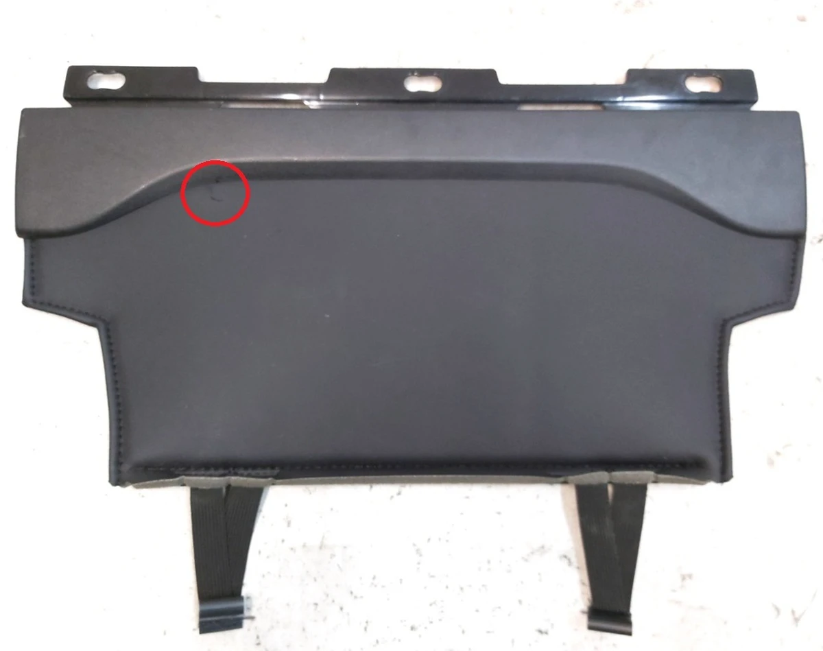 3 Lower seat cover (leather) of the 1st row with damage Tesla model S REST, model X 1088150-00-B