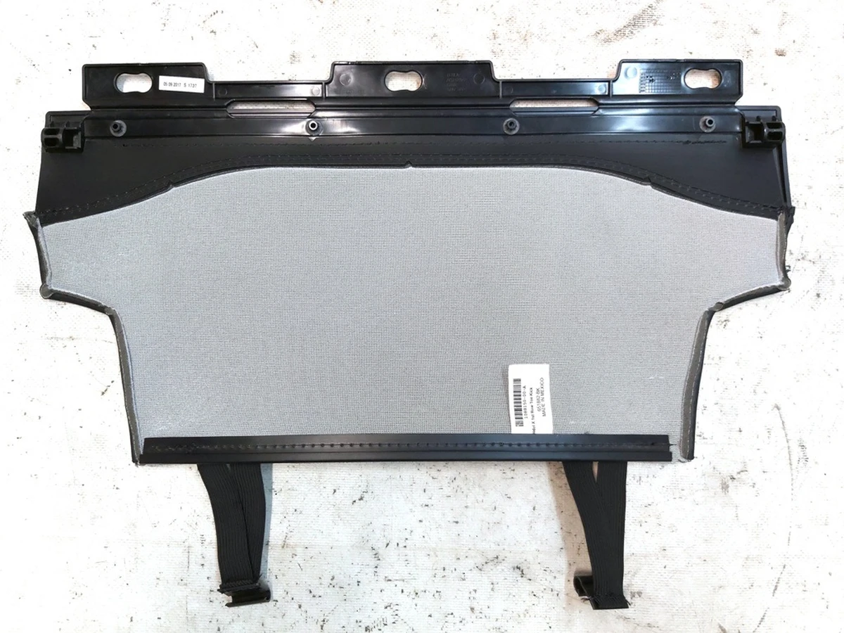 3 Lower seat cover (leather) of the 1st row with damage Tesla model S REST, model X 1088150-00-B