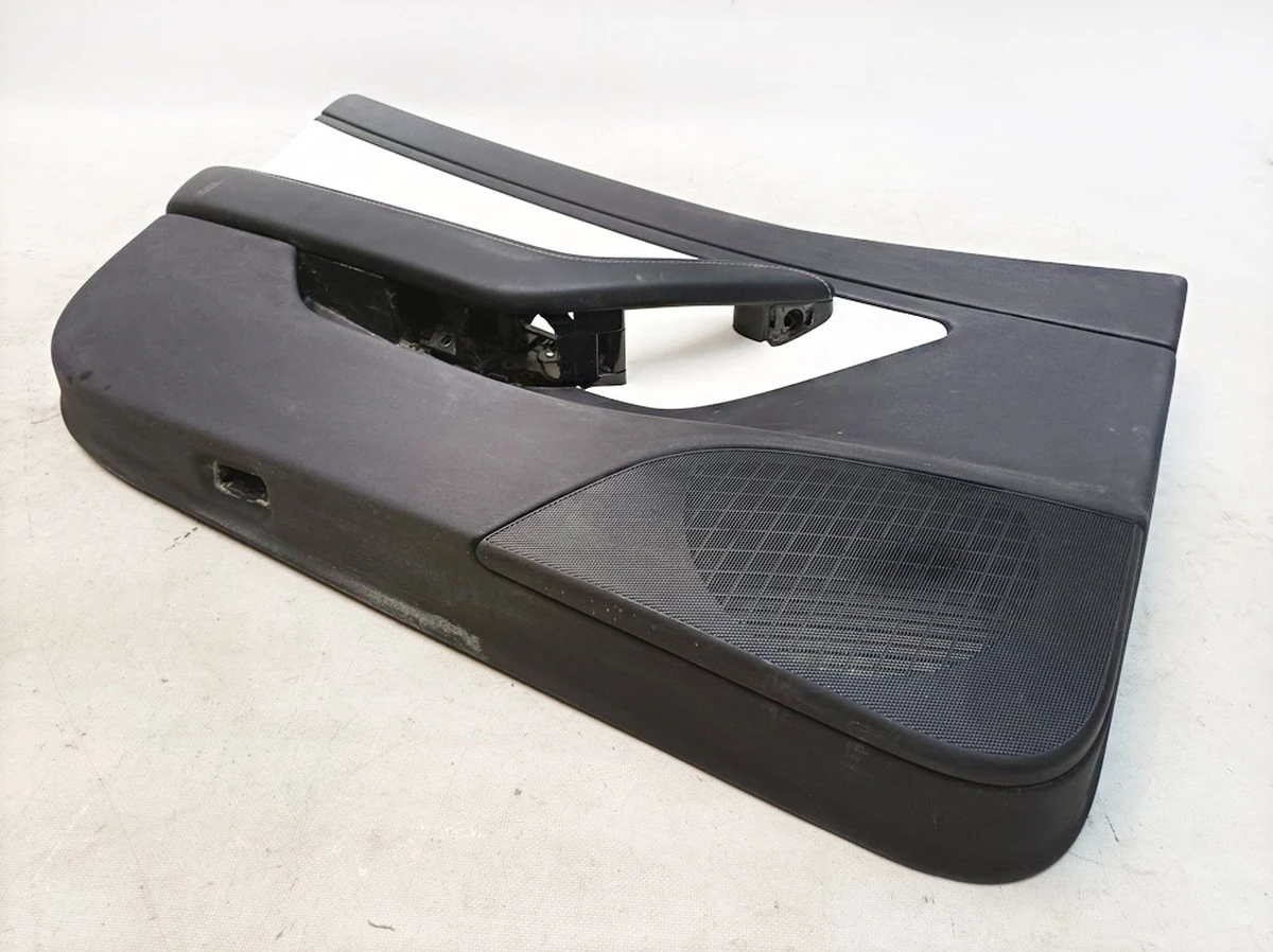 1 Карта двери передней левой PREM WHITE без блока стеклоподъемника и динамика Tesla model 3 1090409-02-J