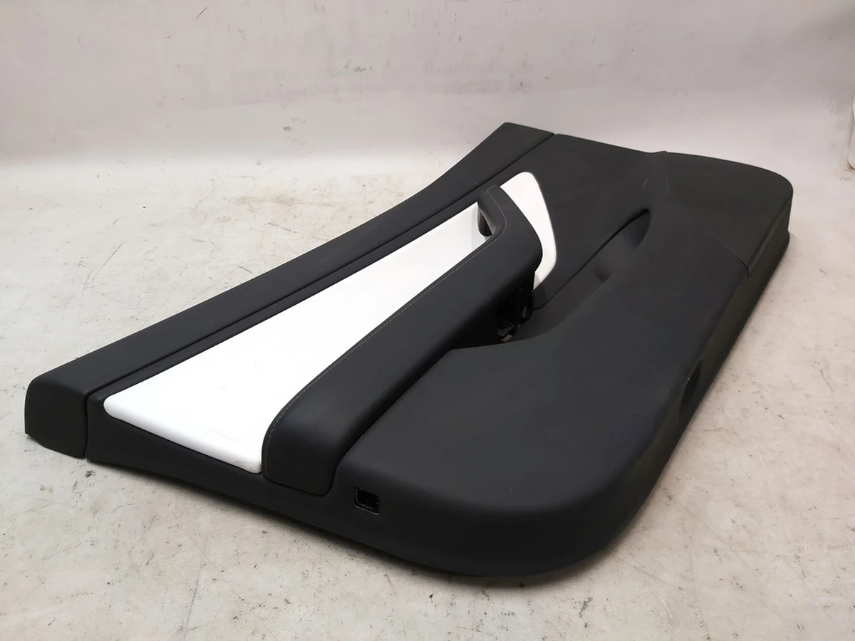 1 DOOR TRIM FRONT, LEFT HAND LEFT HAND DRIVE ASY, PREM WHITE without window lifter unit, speaker with damage Tesla model 3 1090409-92-L