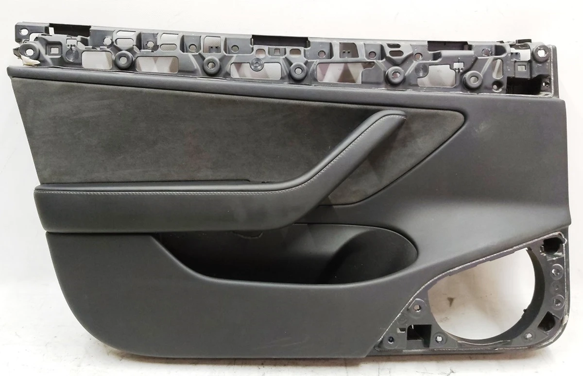 1 Front left door map PREM BLACK without internal and decorative trim on the speaker, power window control unit Tesla model 3 1090409-01-H