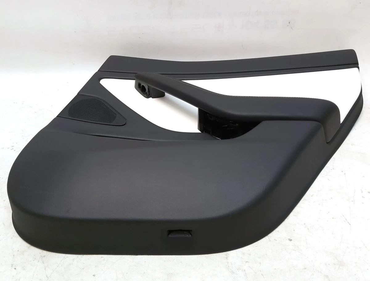 11 Карта дверей задньої правої PREM WHITE без блоку склопідйомника з пошкодженням Tesla model 3 1090415-02-M