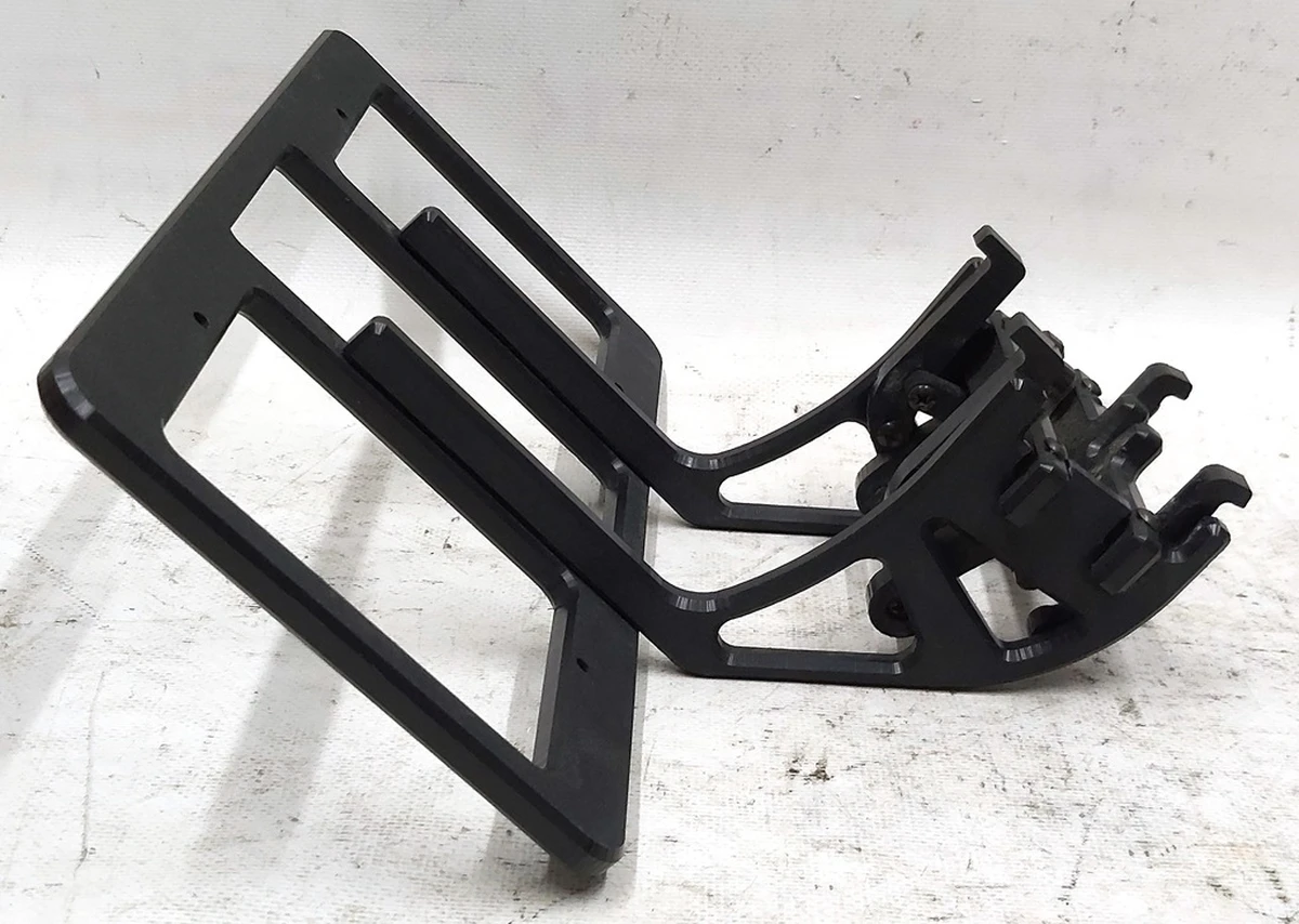 1 FR LICENSE PLATE BRACKET NA quick fit assembly with retainer Tesla model 3 1096829-00-G