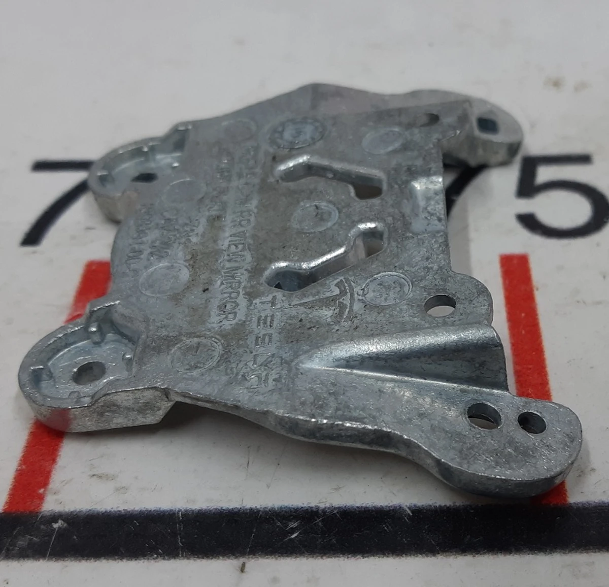 7 TRIPLE CAM RR VIEW MIRROR MOUNT PLATE Tesla model S REST,  model X 1098491-00-C