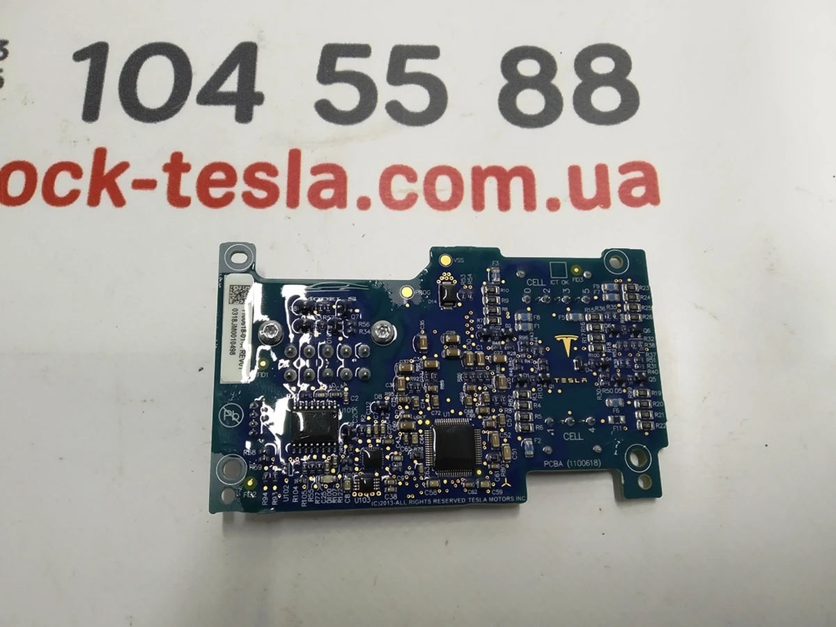 1 Плата (BMB) управления модулем FLEX HCL-CELL основной батареи REV01 (повреждена) Tesla model S REST, Tesla model X 1106362-01-B