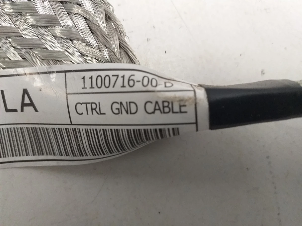 16 Коса заземления боди контроллера переднего Tesla model 3 1100716-00-D