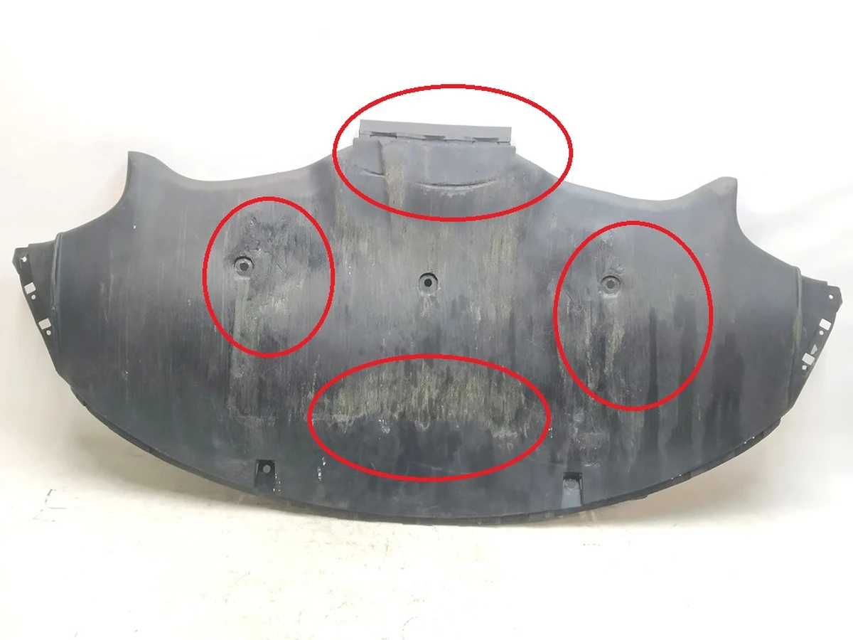 1 Дифузор бампера заднього нижній (відновлений) Tesla Model 3 1135410-00-A