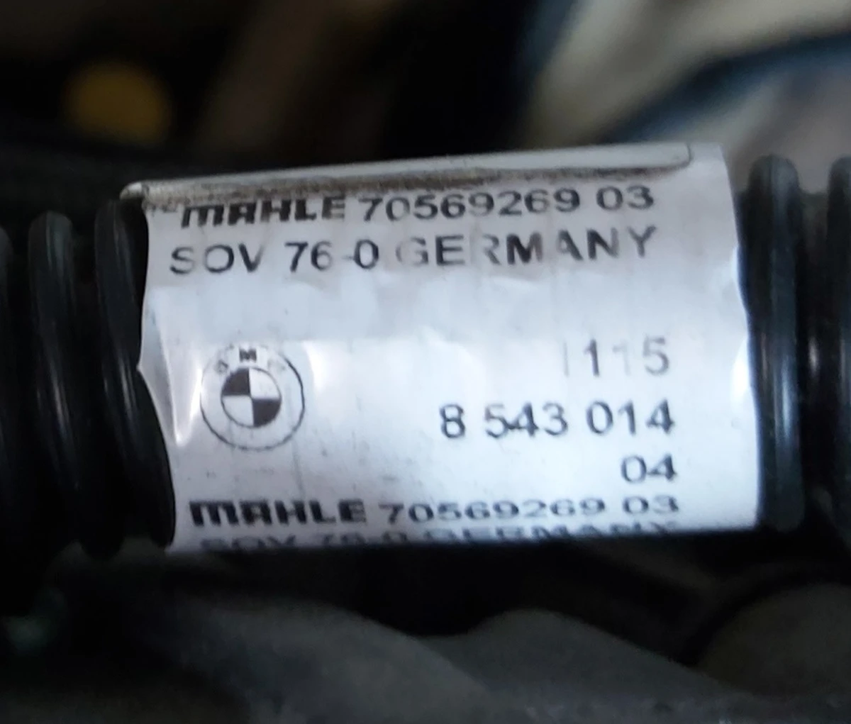 Двигун внутрішнього згоряння W20K06A в зборі BMW I3 11008554379