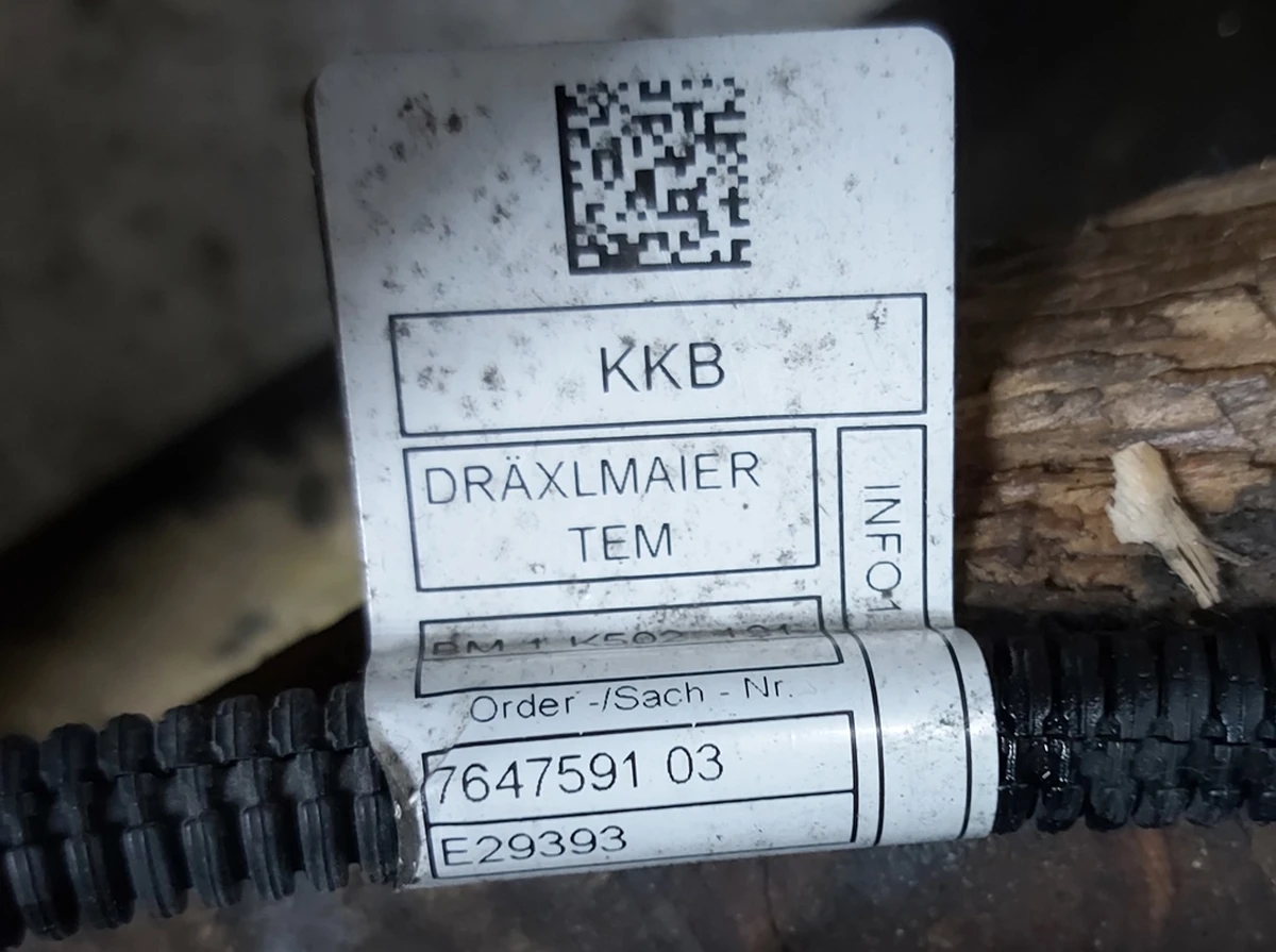 Двигун внутрішнього згоряння W20K06A в зборі BMW I3 11008554379