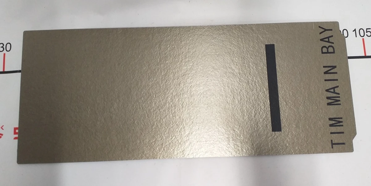 Textolite insulator plate of the main battery shaped with guides Tesla model X S REST 1101082-00-O