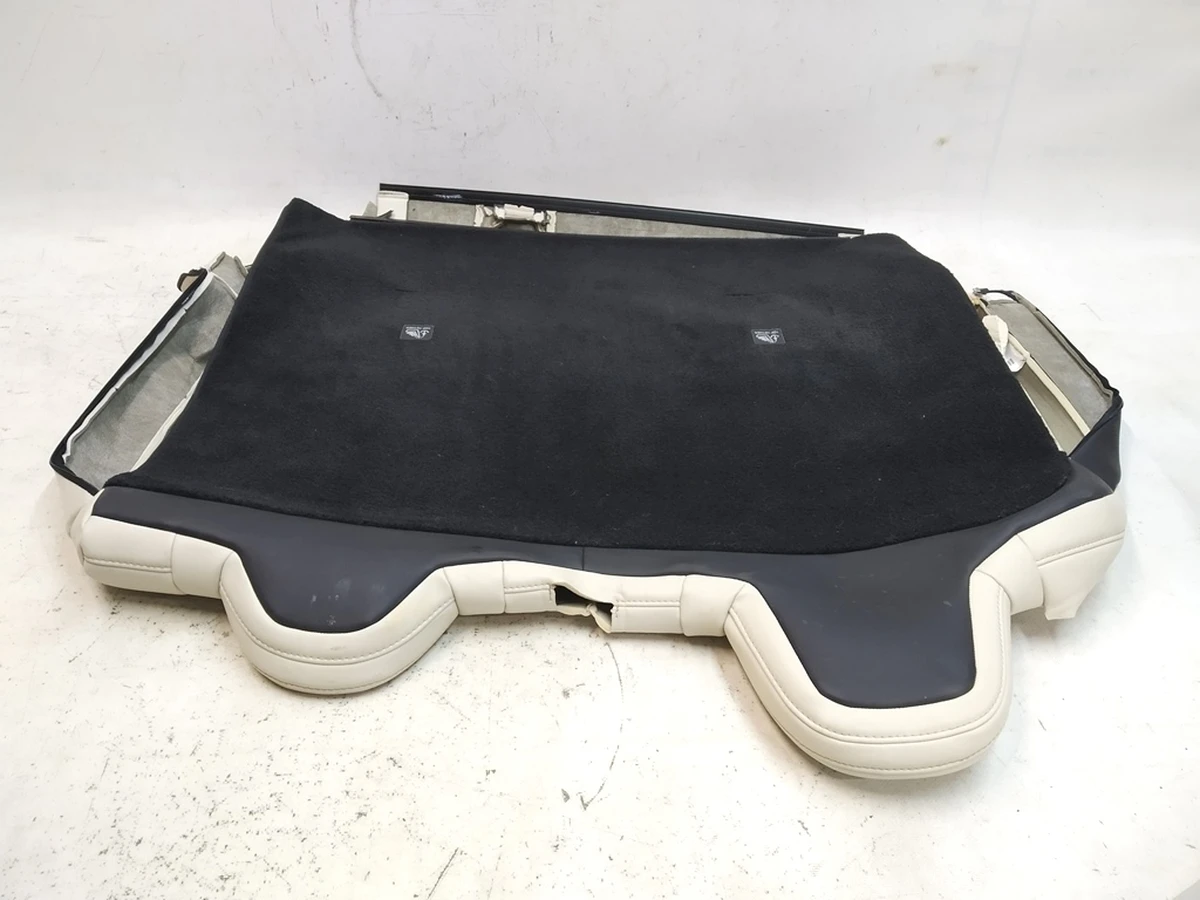 6 Обшивка спинки подвійного лівого сидіння 2-го ряду 5 місць PREM PUR CRM вживана Tesla Model X 2345613-03-A