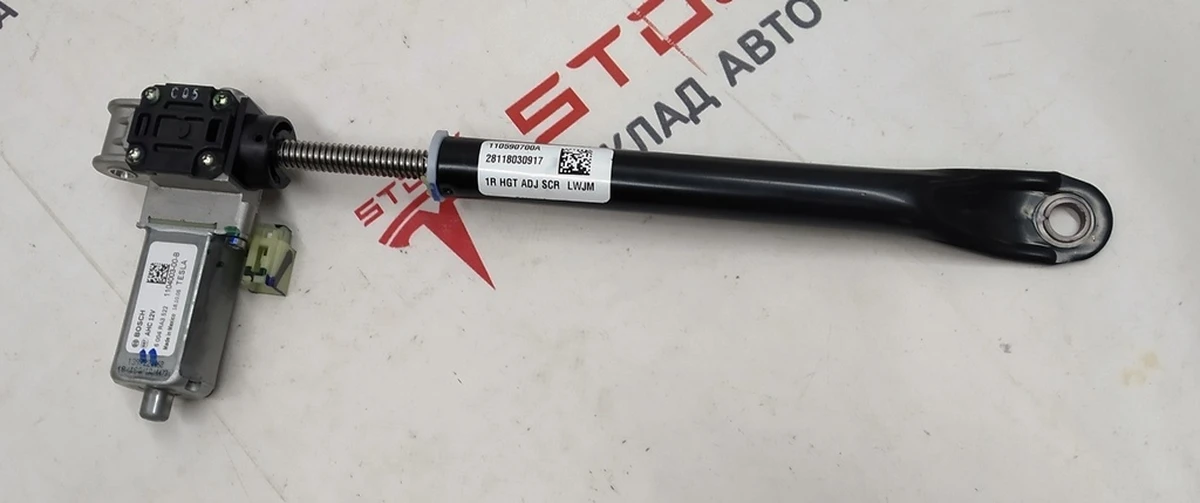 1 1ST ROW HEIGHT MOTOR ASSEMBLY Tesla model 3, model Y 1096682-S0-B