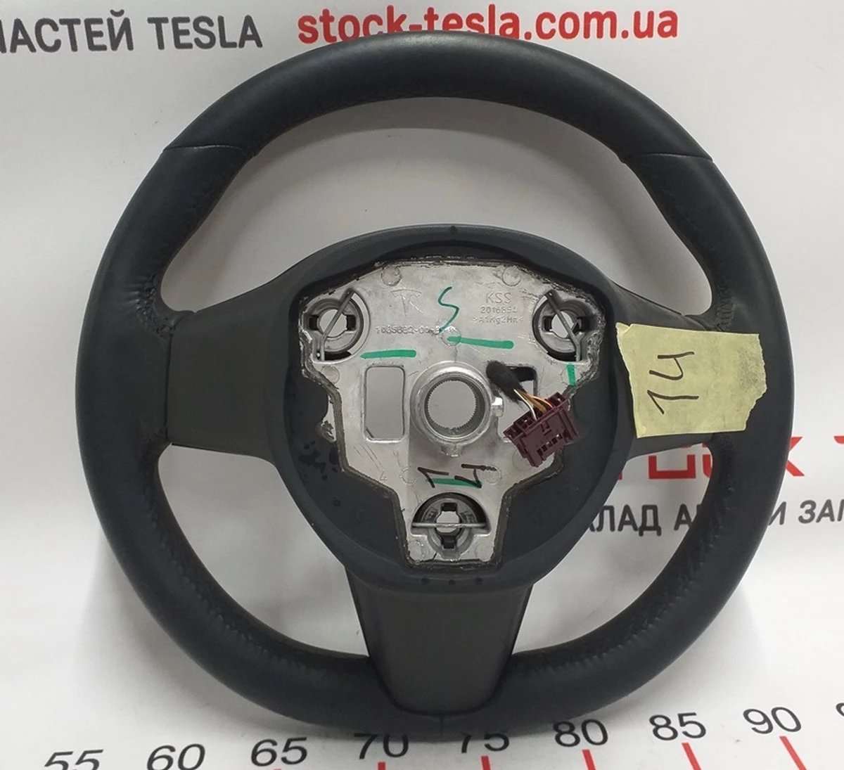 1 Steering wheel assembly PREMIUM without heating Tesla model 3 1095222-00-L