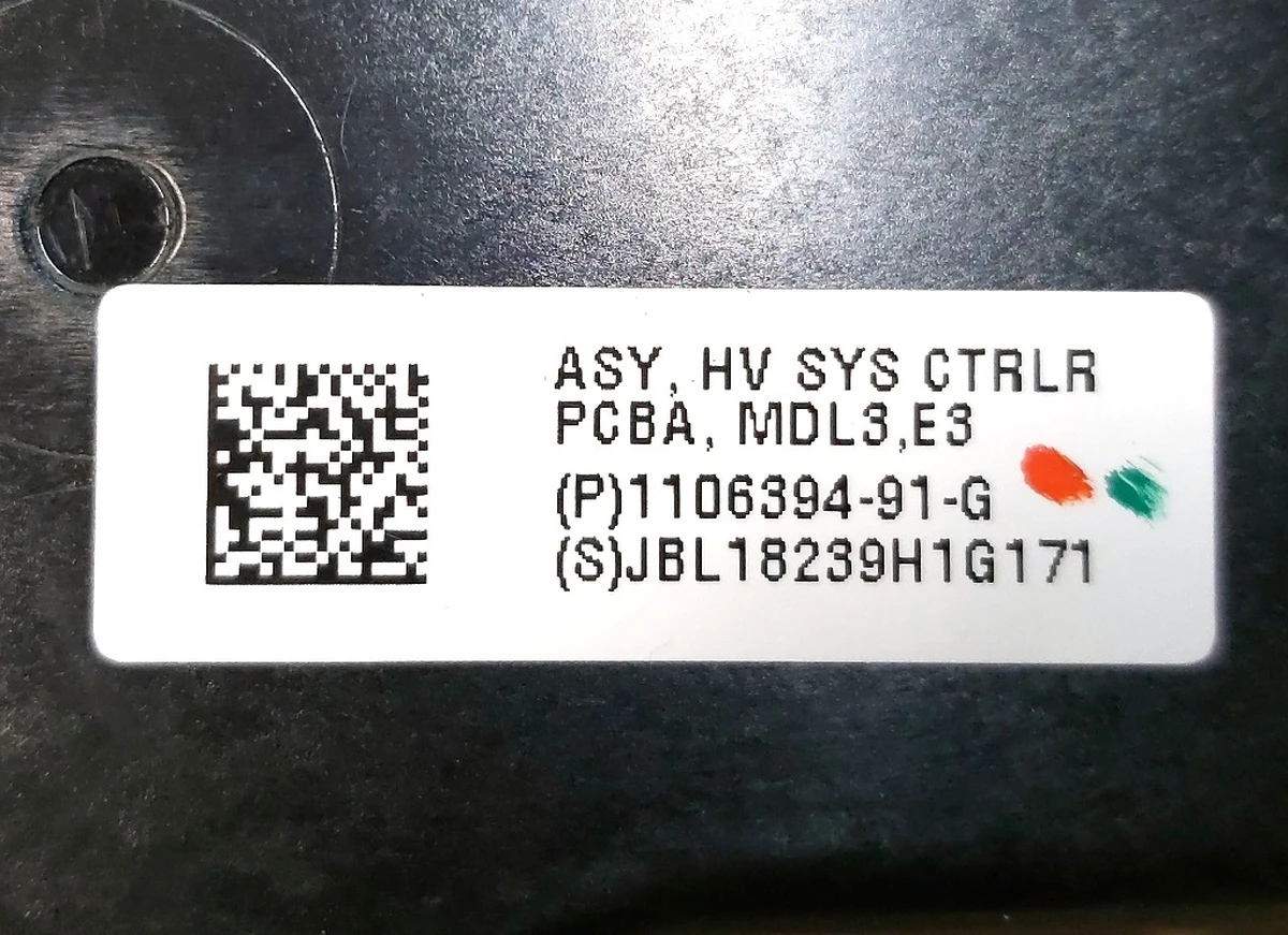 ASY,HV SYS CTRLR PCBA,MDL3,E1 LR Tesla model 3 model Y 1106394-01-L