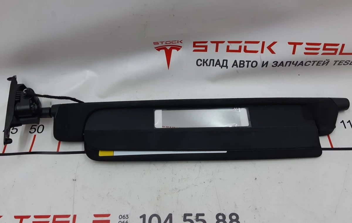 1 Козырек солнцезащитный левый USD BLK NA COMMON Tesla model X 1108417-86-E