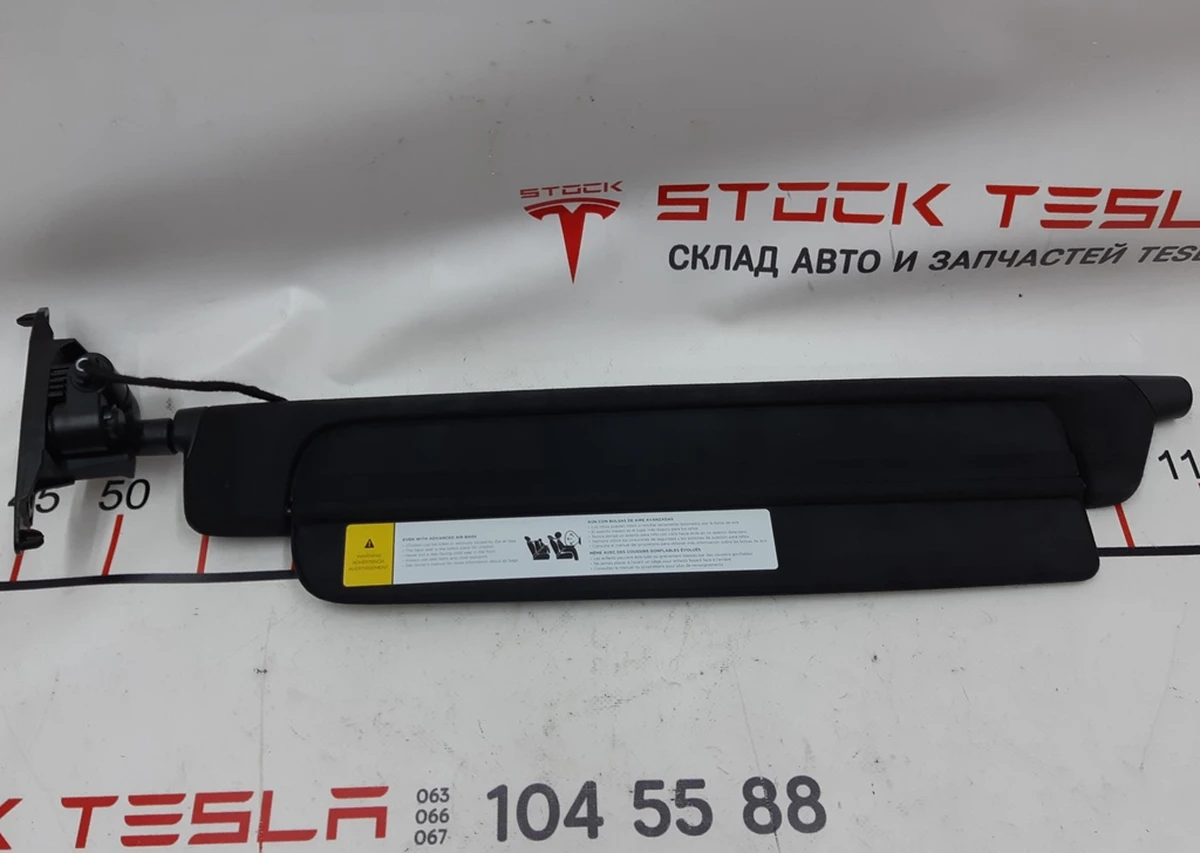1 Козырек солнцезащитный левый USD BLK NA COMMON Tesla model X 1108417-86-E