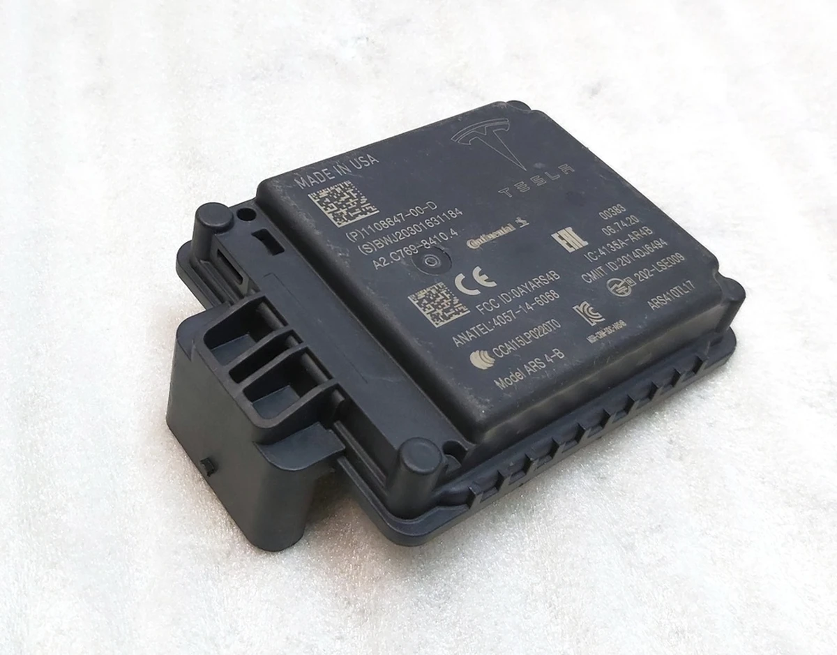 1 Радар автопілота (АП 2.5, 3.0, FSD) Tesla model S REST, model X, model 3, model Y 1108647-00-D