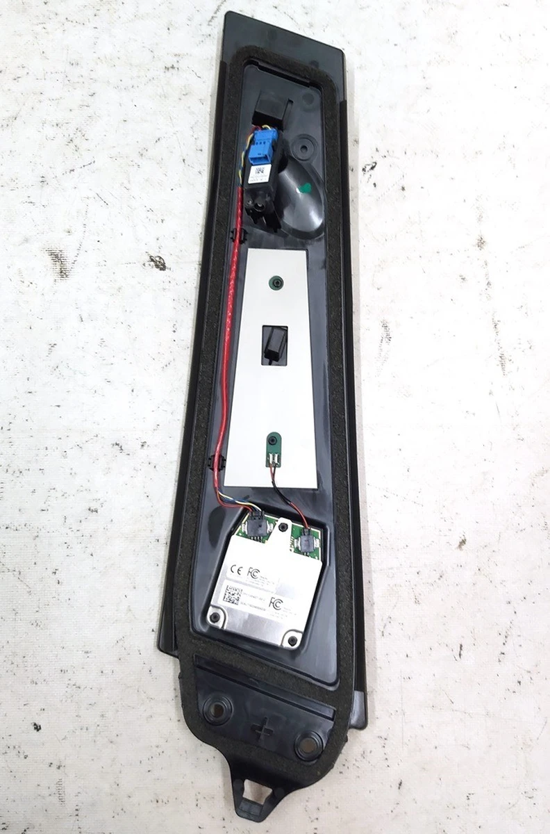 6 Left hand drive - Assembly - B-Pillar applique, Left Hand with camera Tesla Model 3 1109253-00-G, 1109253-00-J