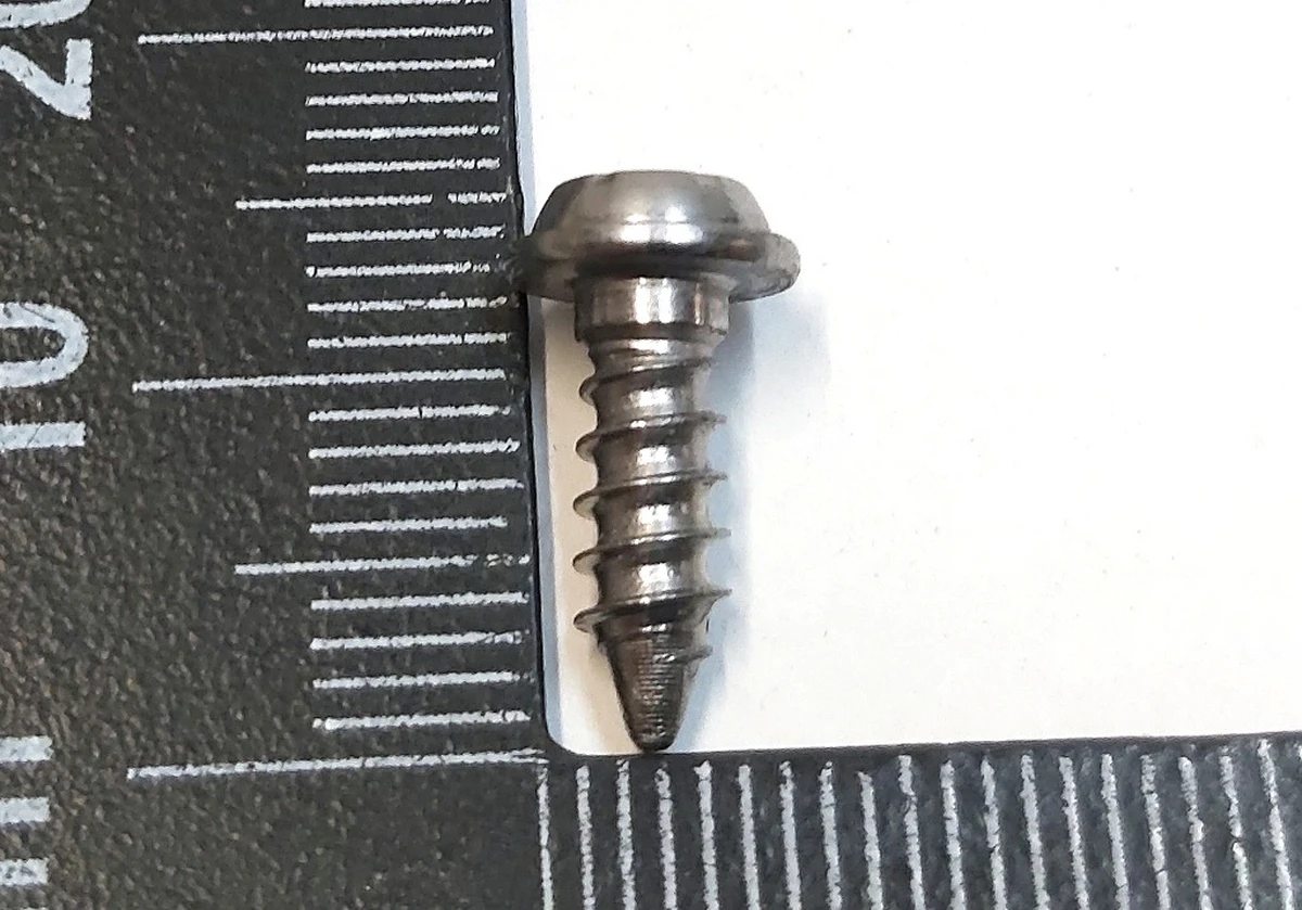 3 Гвинт молдинга кузова бокового PF,40x12,SHLDR[4x1.4],STL,ZNNI Tesla Model 3, Model 3 Jan 2024, Model Y, Model Y Feb 2025 1115453-00-B