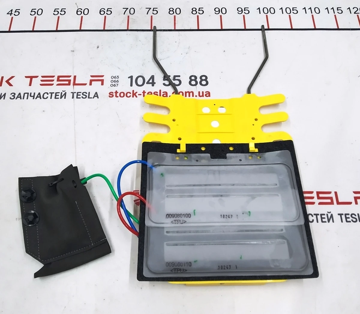 5 First row power lumbar seatback assembly Tesla Model 3, Model Y 1118494-00-J