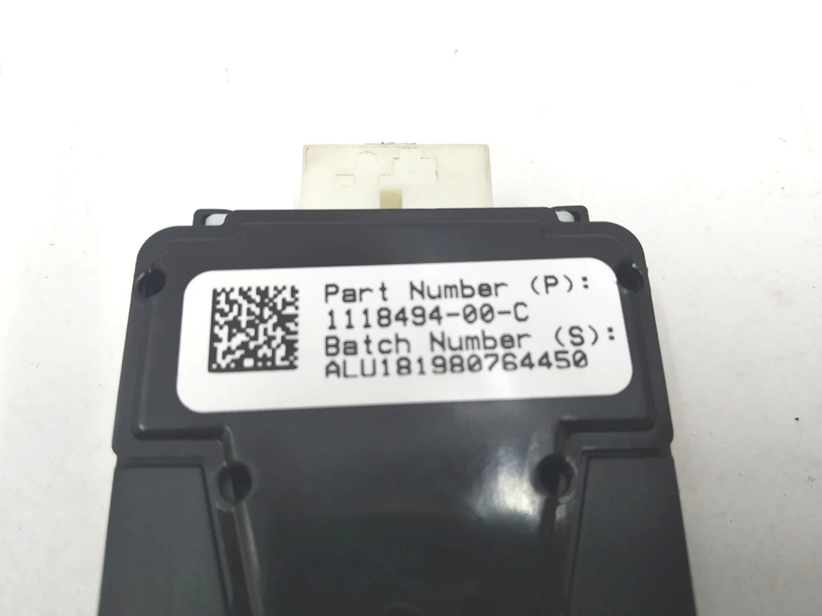 5 1st row seat lumbar support adjuster compressor control unit Tesla model S REST, model X, model 3, model Y 1118494-00-F