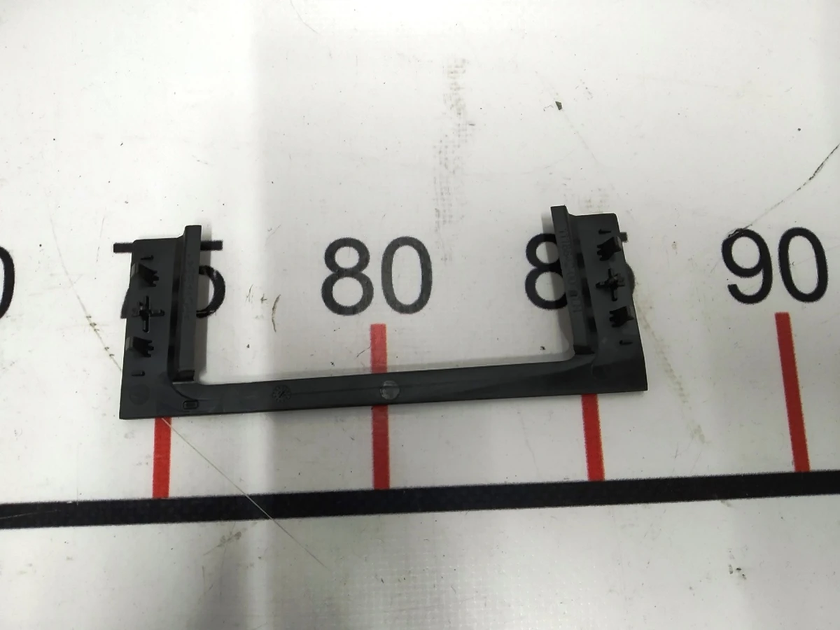 21 Trim decorative hinge door lock rear left Tesla model X 1118842-00-C