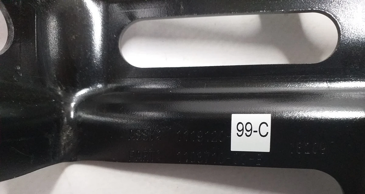 2 12V, Battery Bracket Assy Tesla model 3 1119120-00-D